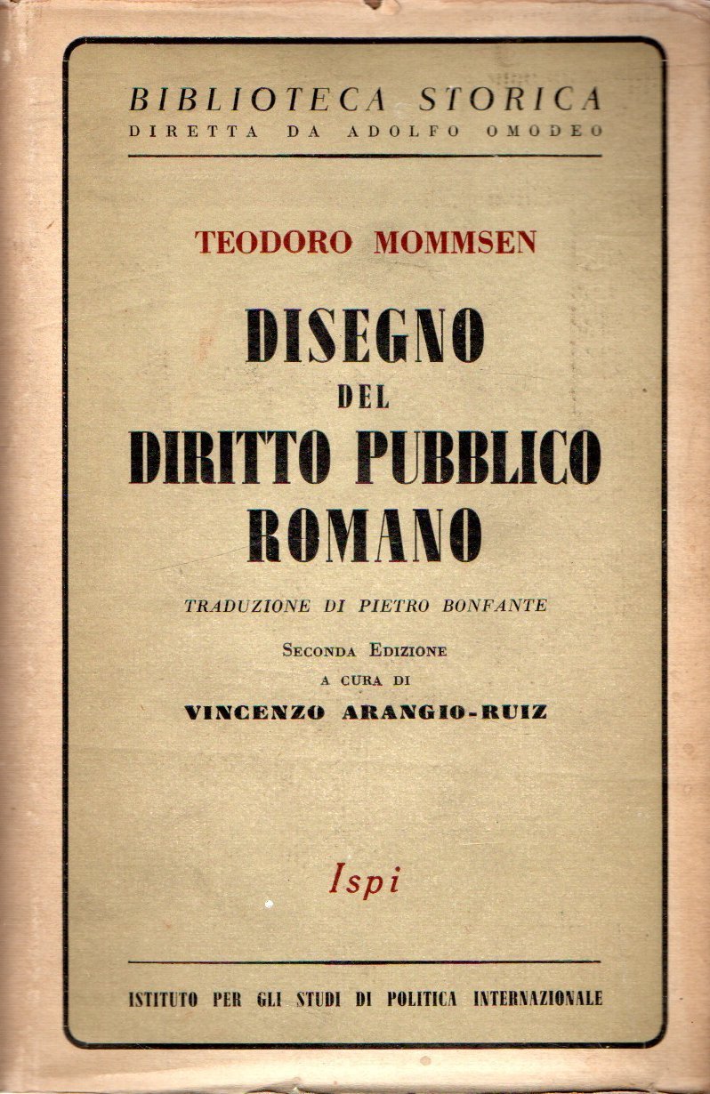 Disegno del Diritto Pubblico Romano