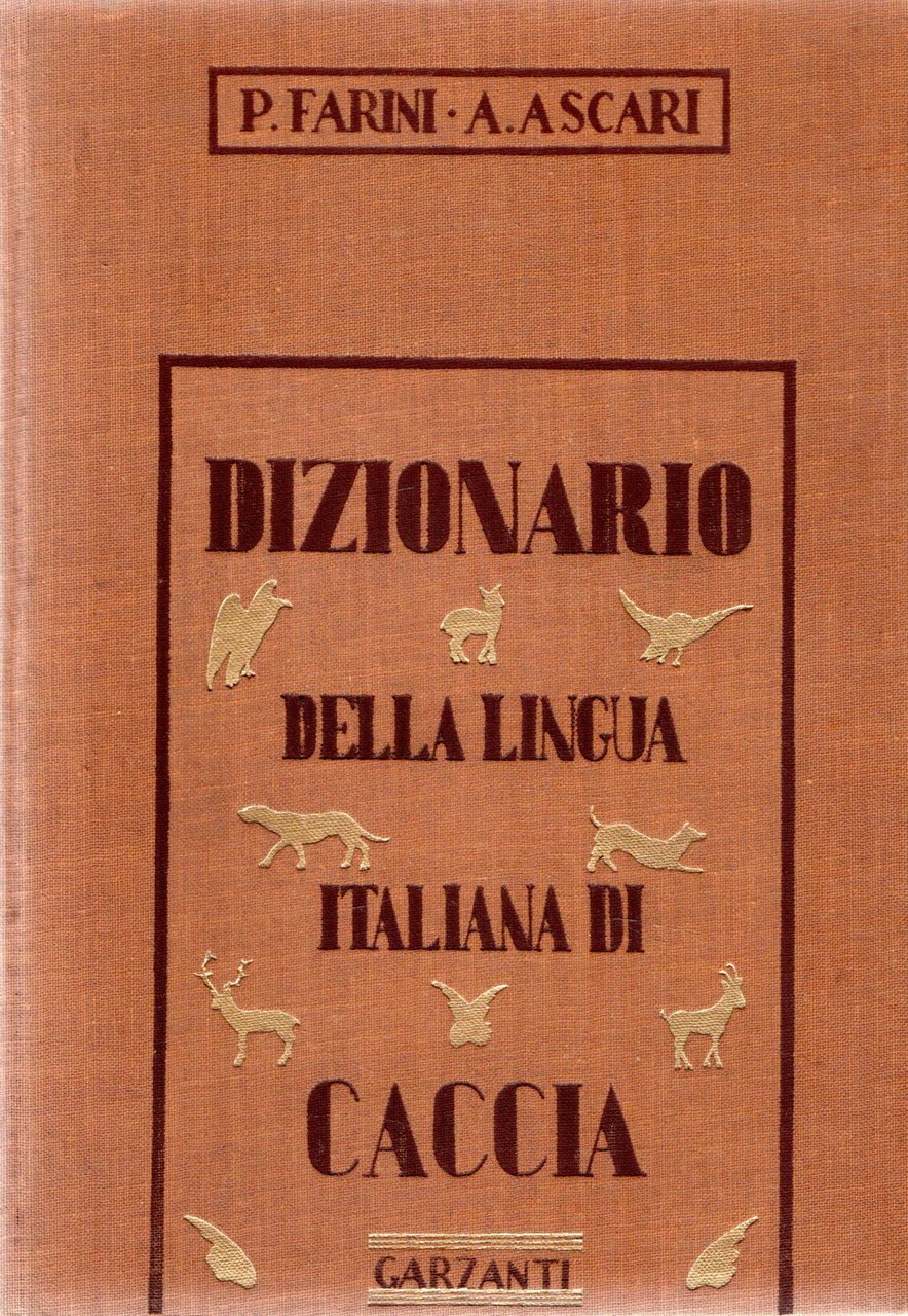 Dizionario della lingua italiana di caccia | Immagine principale