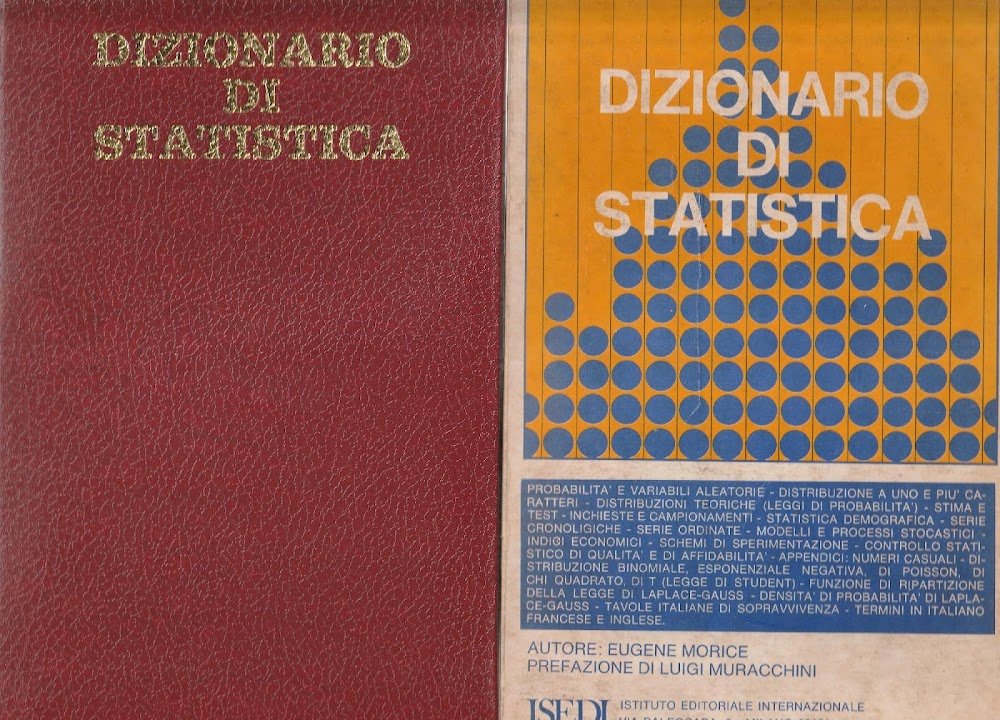 Dizionario di statistica