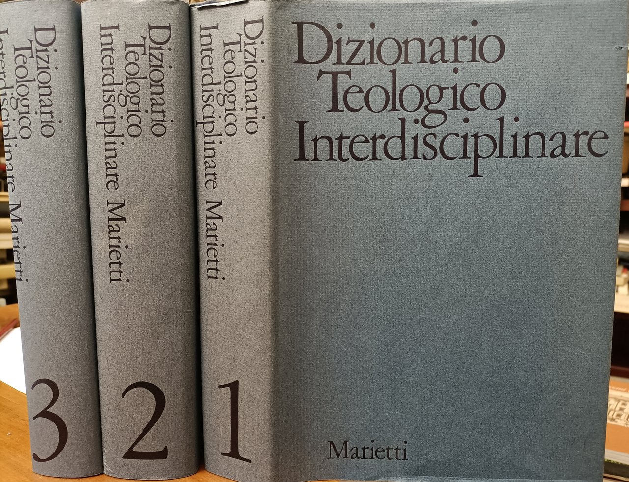 Dizionario Teologico Interdisciplinare (3 vol.)