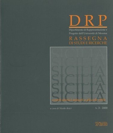 DRP Rassegna di Studi e Ricerche, 3 (2000) Centri storici … | Immagine principale
