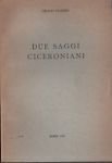 Due saggi ciceroniani. | Immagine principale