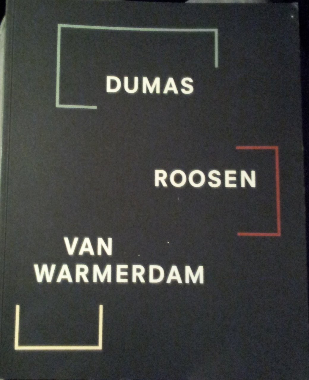 Dumas, Roosen, Van Warmerdam: XLVI Biennalle Di Venezia, Dutch Pavilion