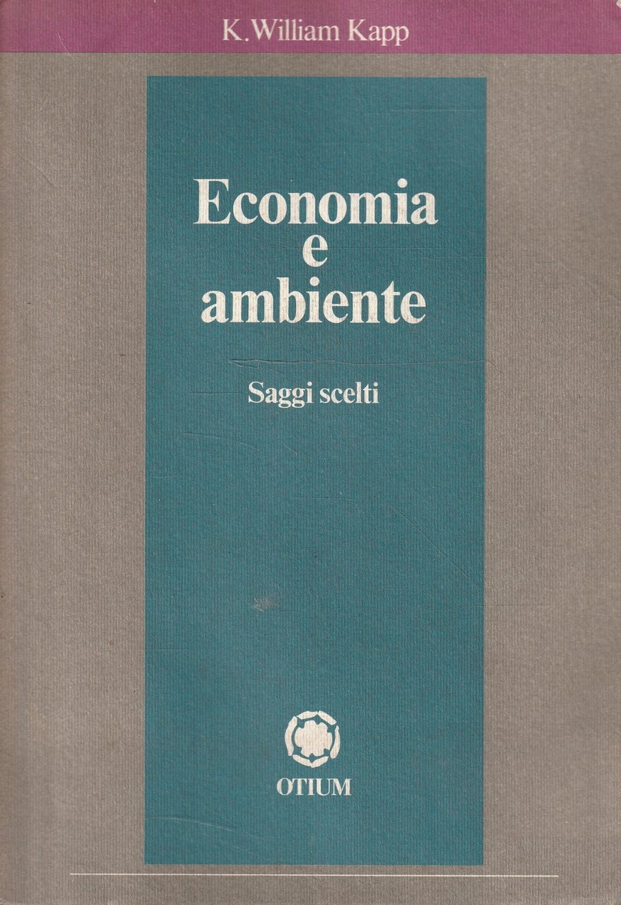 Economia e ambiente : saggi scelti