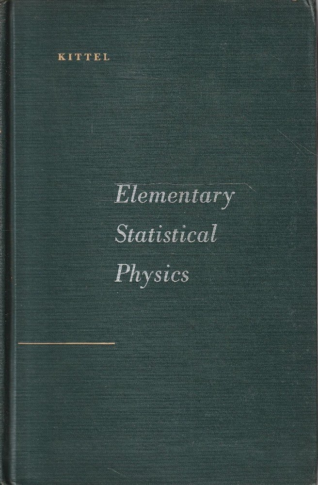Elementary Statistical Physics