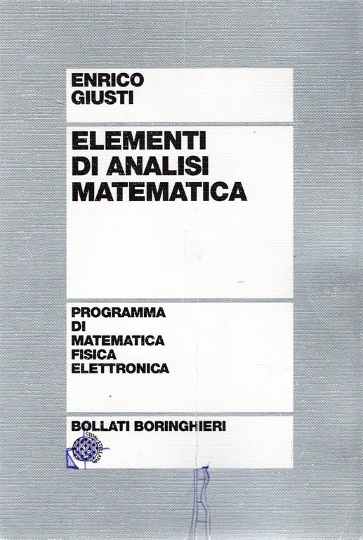 Elementi di analisi matematica