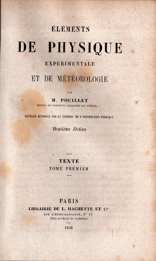 Eléments De Physique