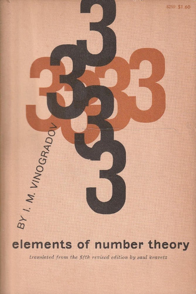 Elements of number theory