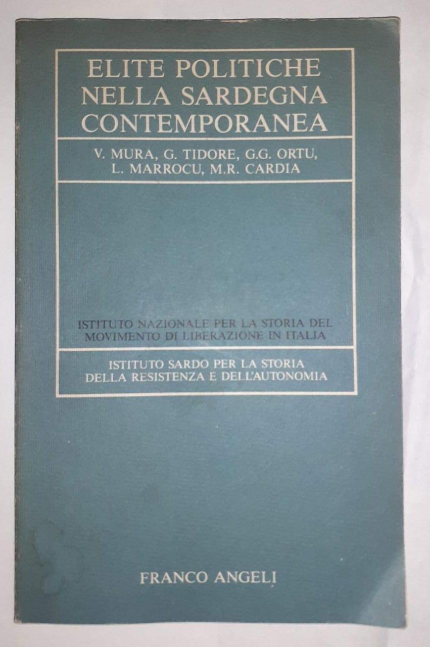 Élite politiche nella Sardegna contemporanea | Immagine principale