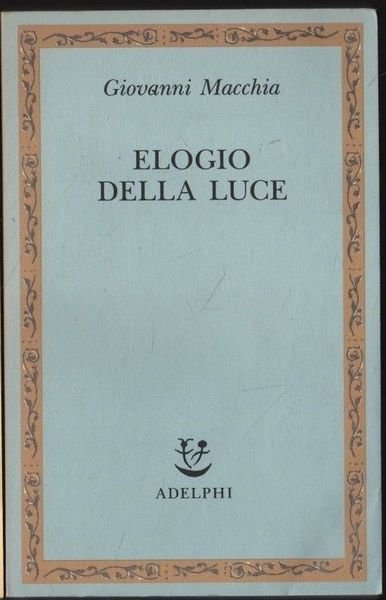 Elogio della luce | Immagine principale
