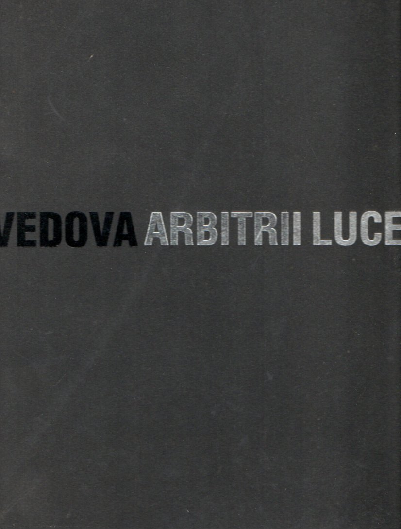 Emilio Vedova : arbitrii luce...