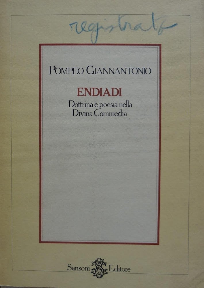 Endiadi. Dottrina e poesia nella Divina Commedia