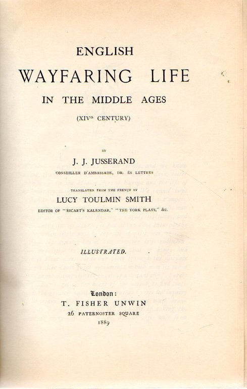 English Wayfaring Life in the middle ages | Immagine Gallery 2