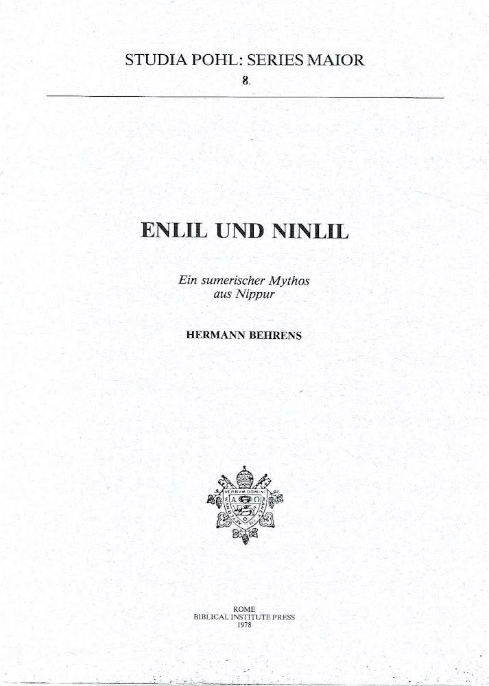 Enlil und Ninlil. Ein sumerischer Mythos aus Nippur | Immagine principale
