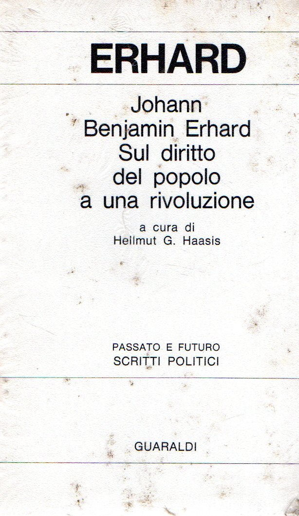 Erhard : Sul diritto del popolo a una rivoluzione | Immagine principale