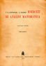 ESERCIZI DI ANALISI MATEMATICA. Vol. 1