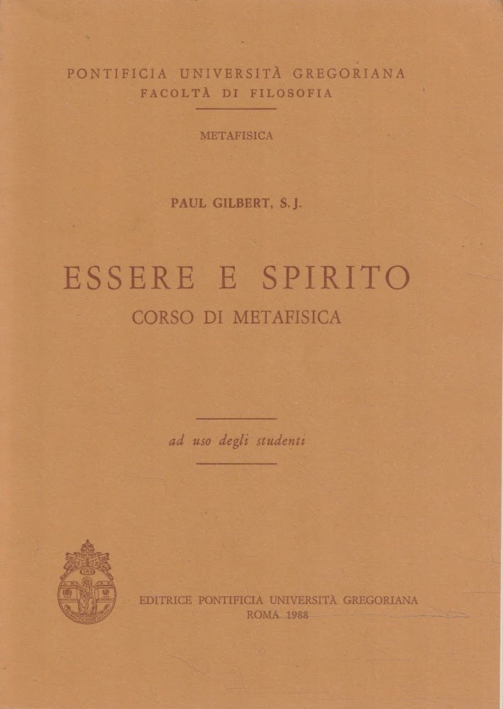 Essere e spirito