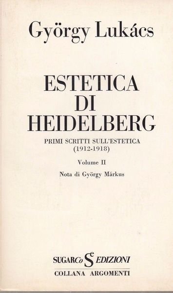 ESTETICA DI HEIDELBERG. Vol. 2