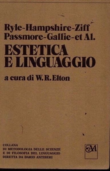 Estetica e linguaggio