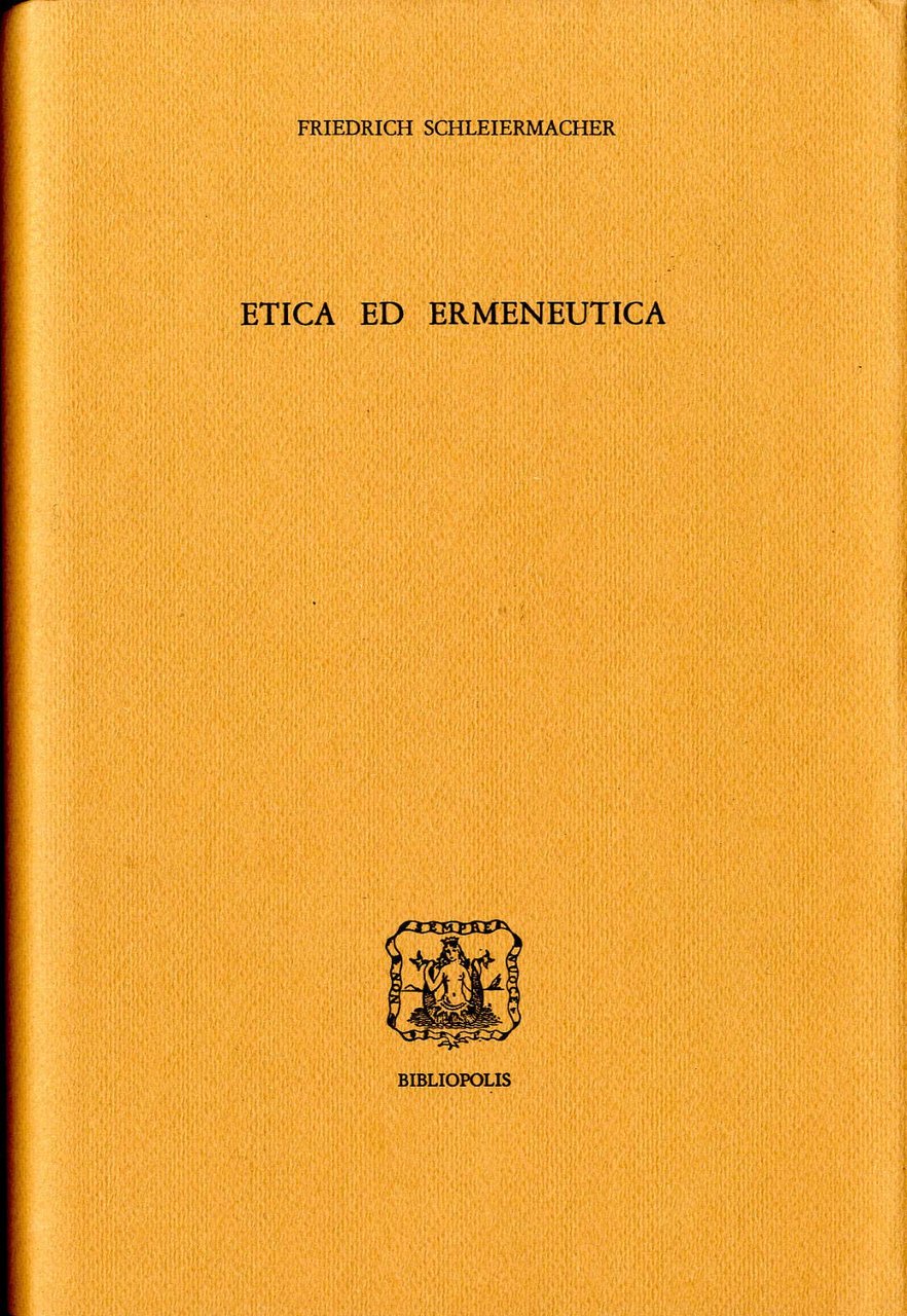 Etica ed ermeneutica