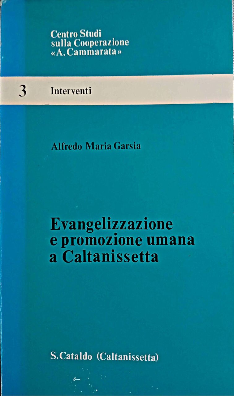 Evangelizzazione e promozione umana a Caltanisetta