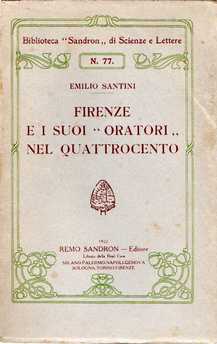 Firenze e i suoi "oratori" nel Quattrocento | Immagine principale