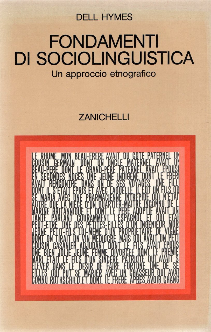 Fondamenti di sociolinguistica : Un approccio etnografico | Immagine principale