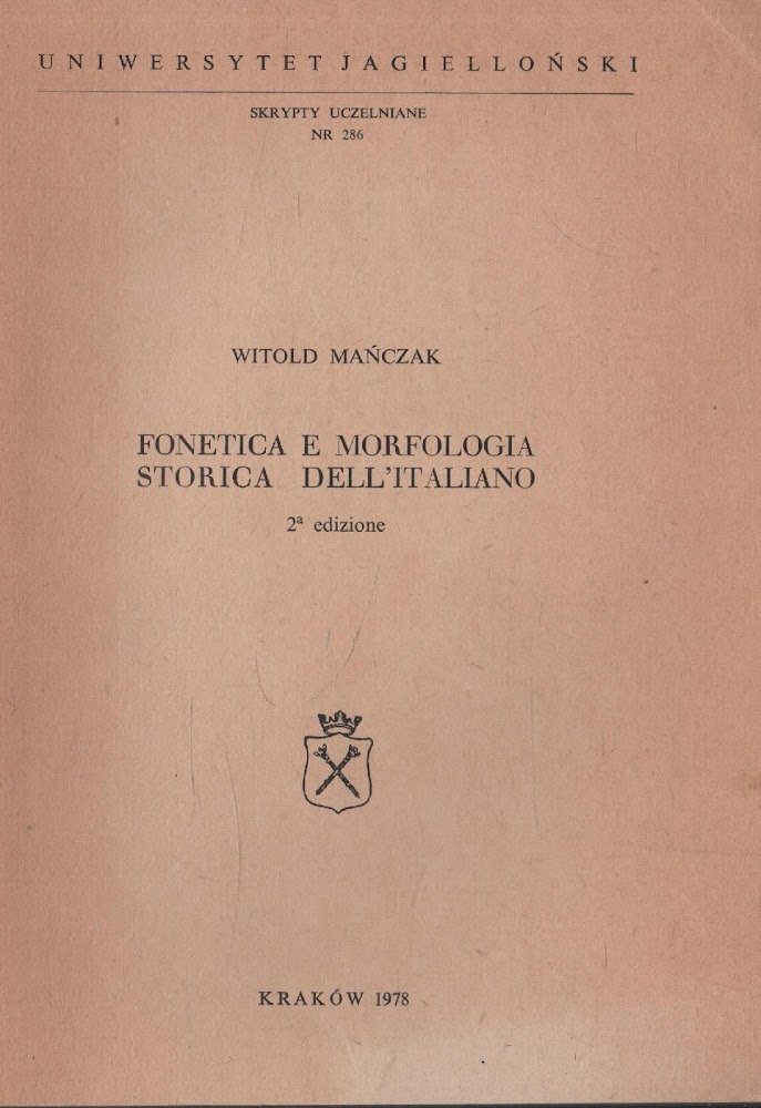 Fonetica r Morfologia storica dell'Italiano