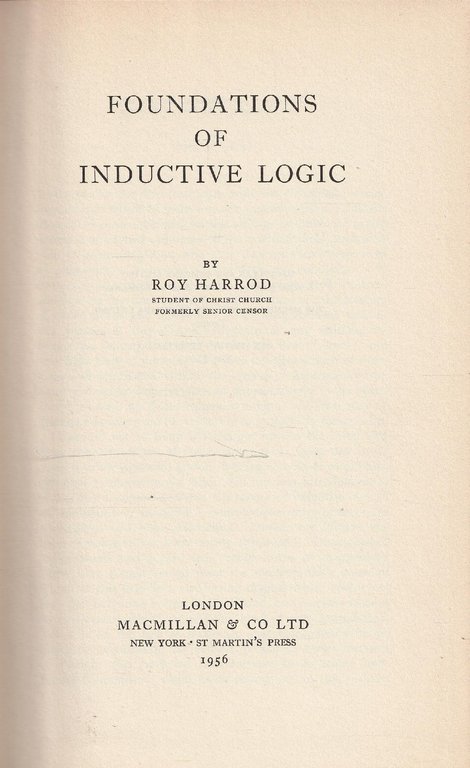 Foundations of inductive logic | Immagine Gallery 3