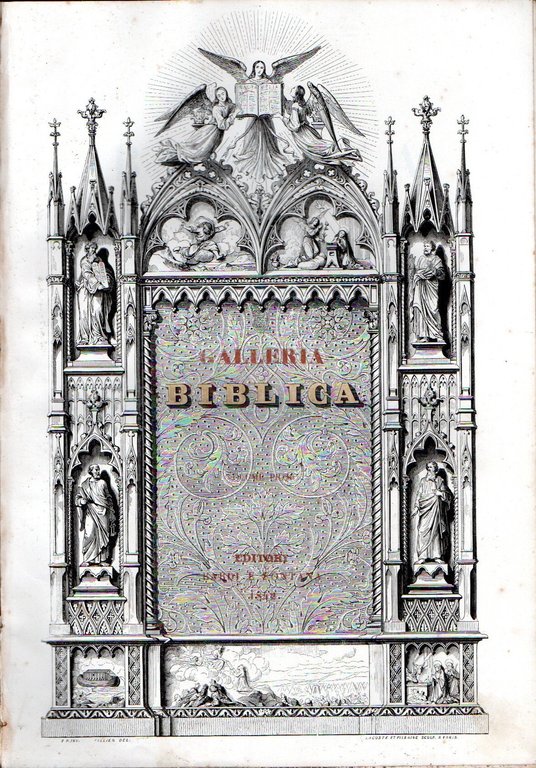 Galleria biblica ovvero serie di 90 incisioni in acciaio tolte …