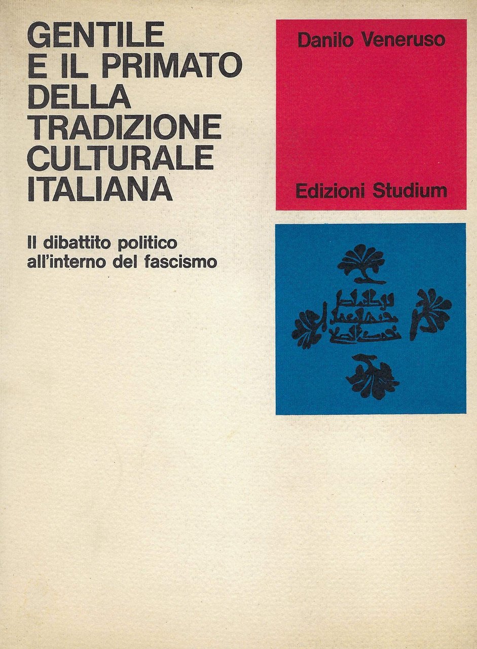 Gentile e il primato della tradizione culturale italiana. Il dibattito … | Immagine principale