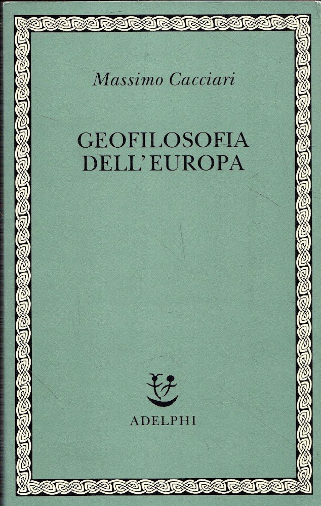 Geofilosofia dell'Europa