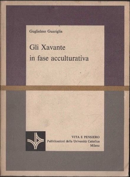 GI XAVANTE IN FASE ACCULTURATIVA