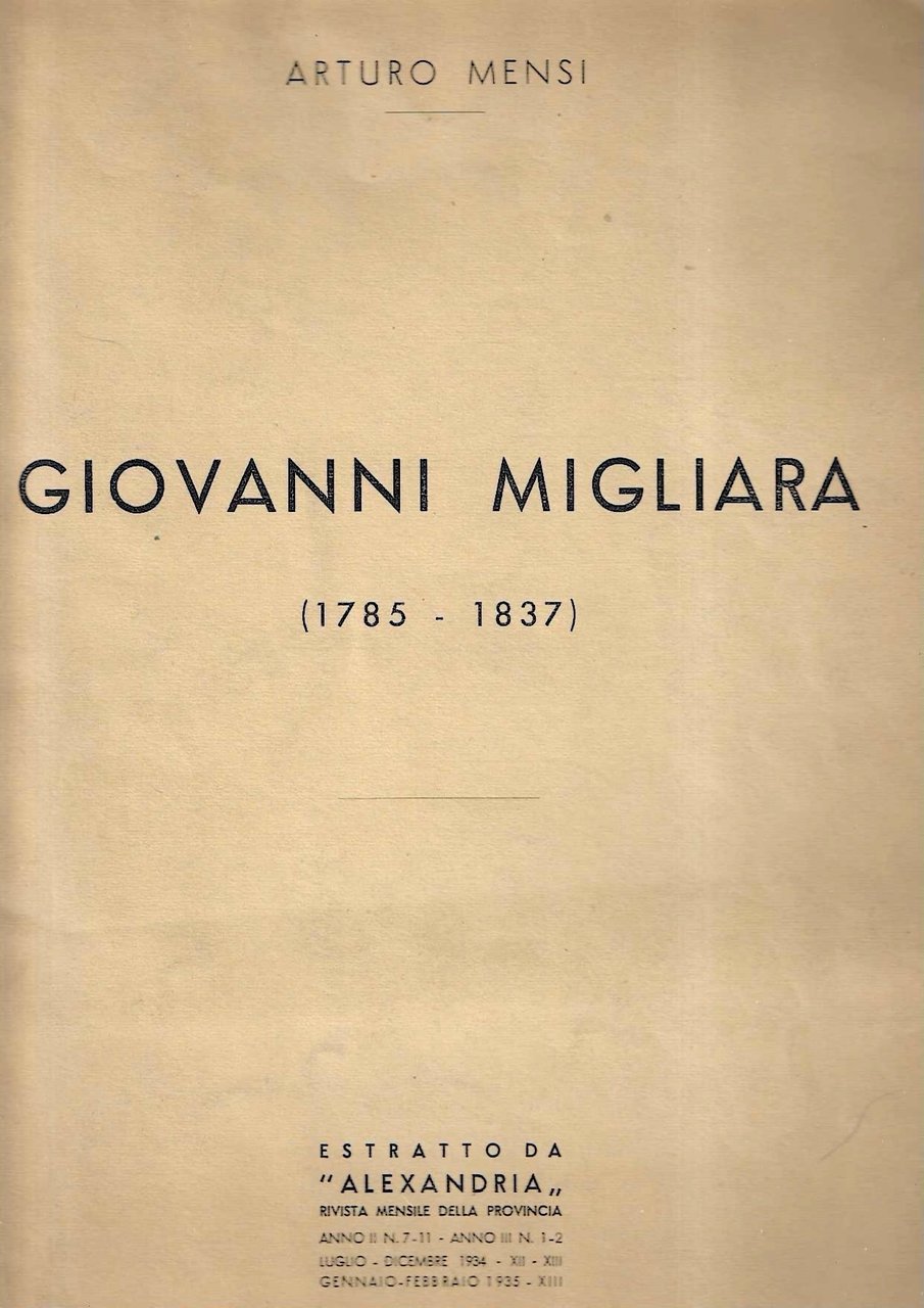 Giovanni Migliara (1785-1837) | Immagine principale