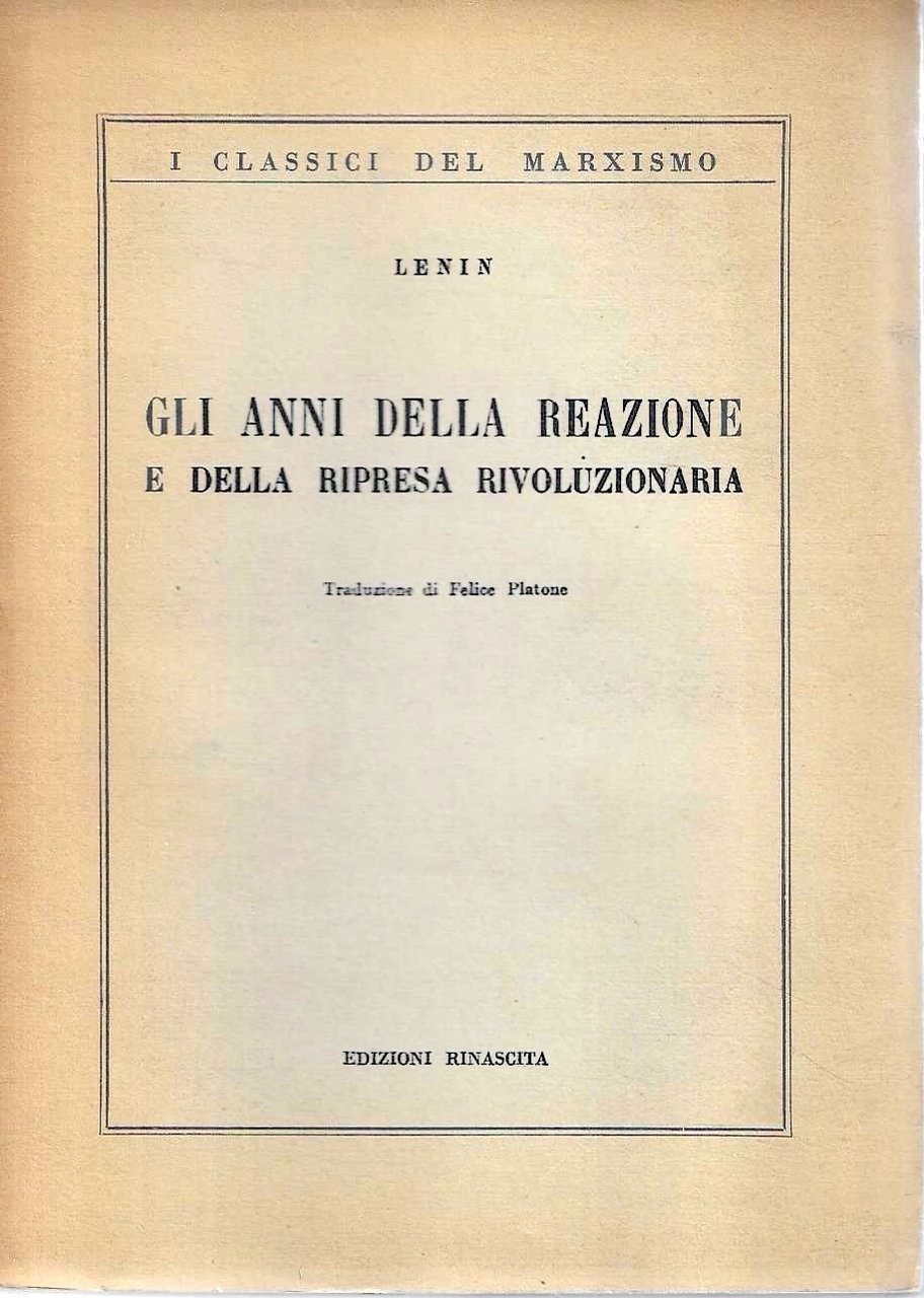 Gli anni della reazione e della ripresa rivoluzionaria | Immagine principale