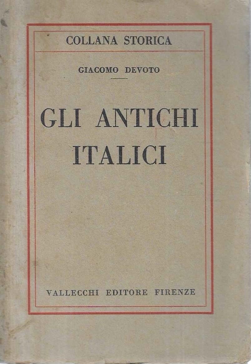 Gli antichi italici | Immagine principale