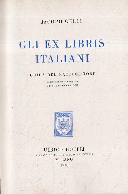 Gli Ex Libris Italiani