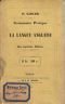 Grammaire Pratique de la langue anglaise | Immagine principale