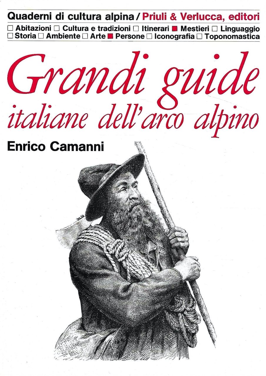 Grandi guide italiane dell'arco alpino (Quaderni di Cultura Alpina) | Immagine principale