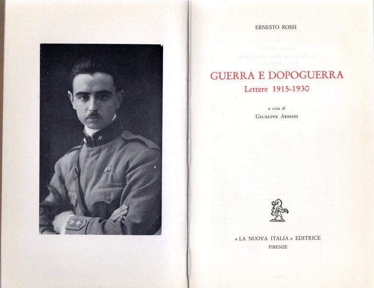 Guerra e Dopoguerra : Lettere 1915-1930