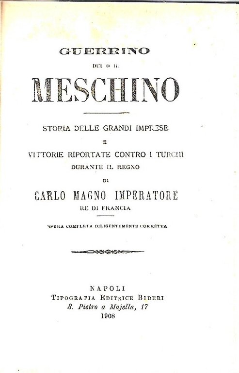 Guerrino detto il Meschino. Storia delle grandi imprese e vittorie … | Immagine Gallery 2