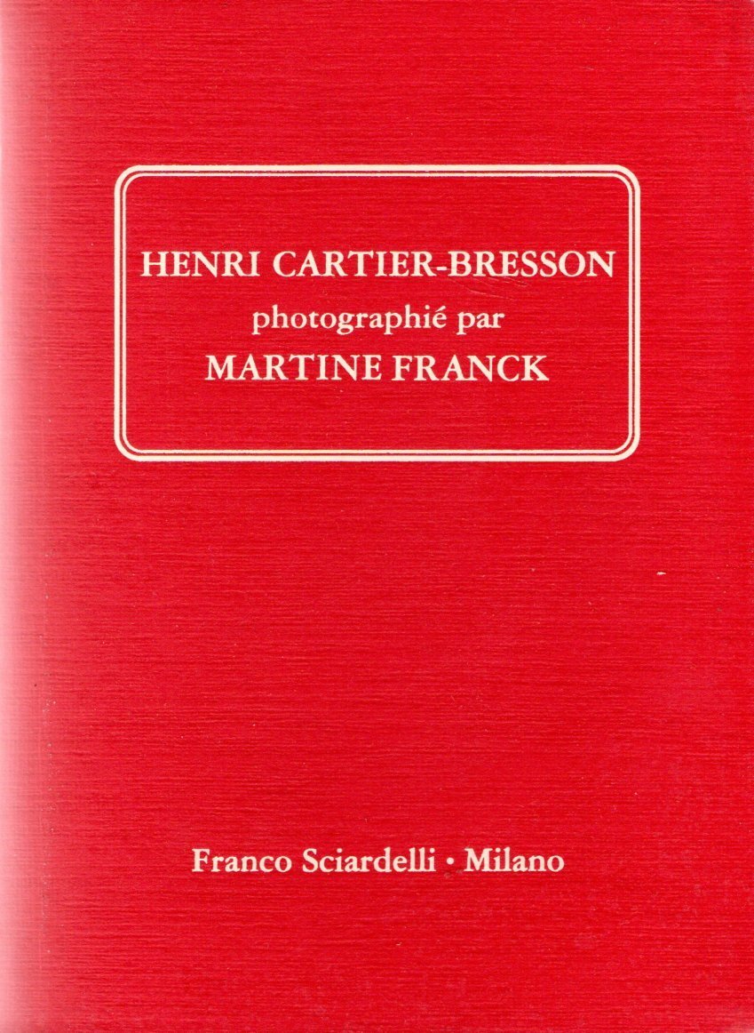 Henri Cartier-Bresson photographié par Martine Franck