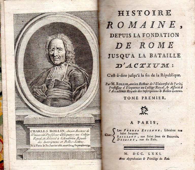 Histoire romaine depuis la fondation de Rome jusqu'a la bataille …