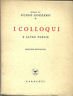I COLLOQUI E ALTRE POESIE | Immagine principale