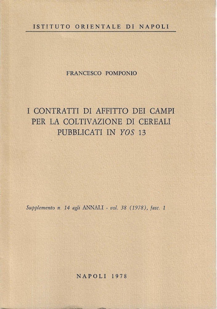 I contratti di affitto dei campi per la coltivazione di …