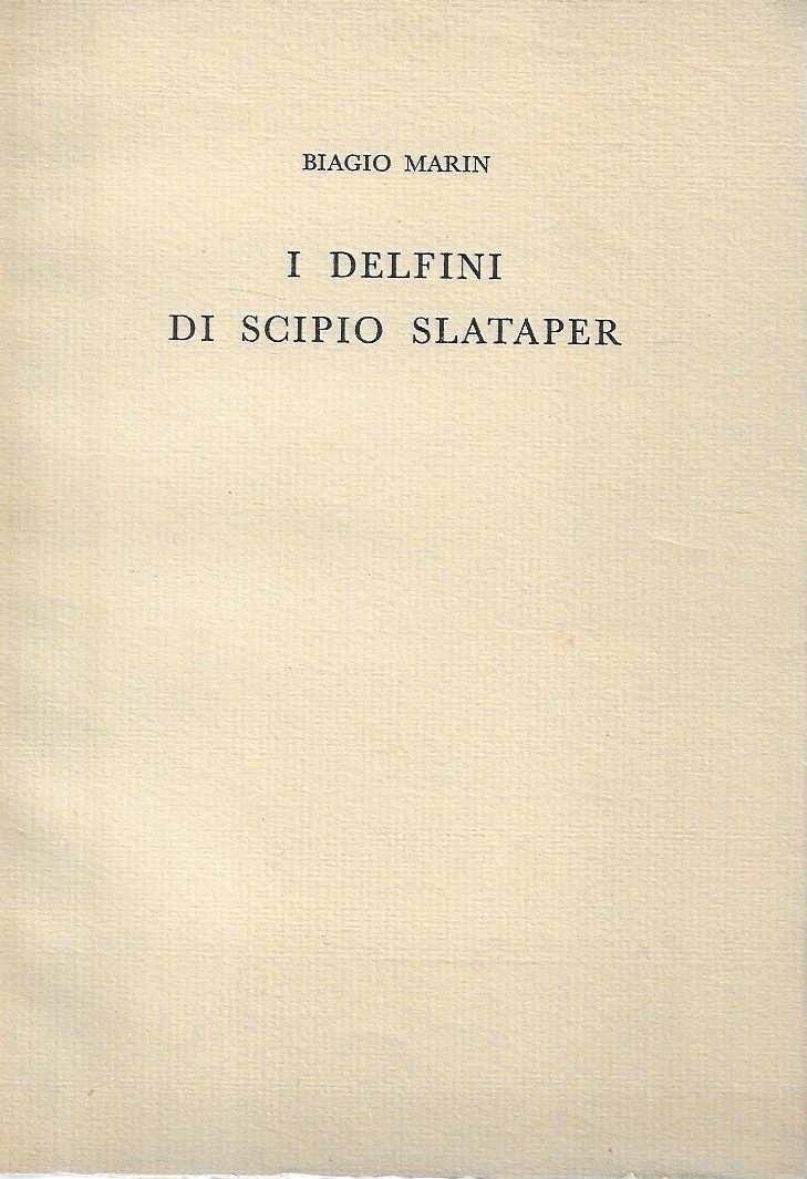 I delfini di Scipio Slataper