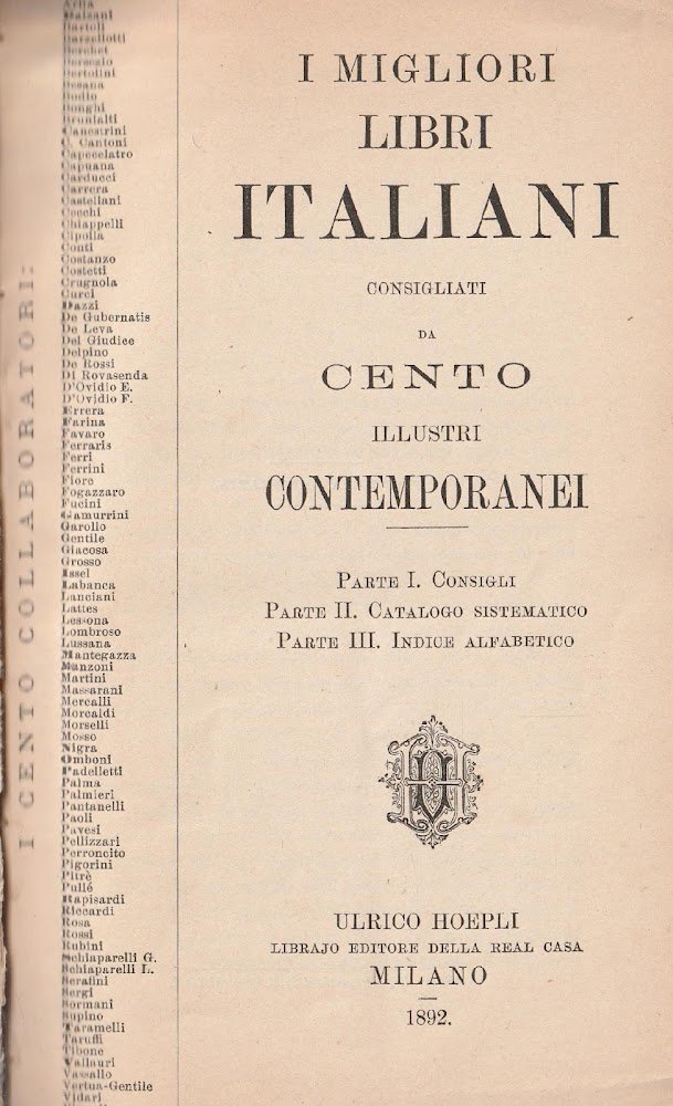 I migliori libri italiani
