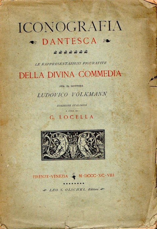 Iconografia dantesca : Le rappresentazioni figurative della Divina Commedia
