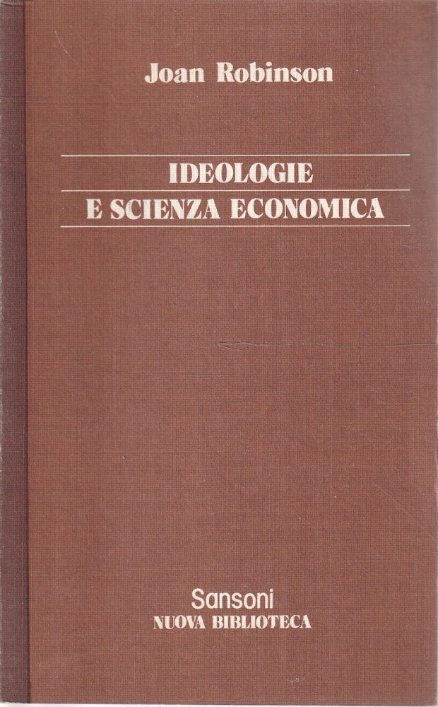 Ideologie e scienza economica