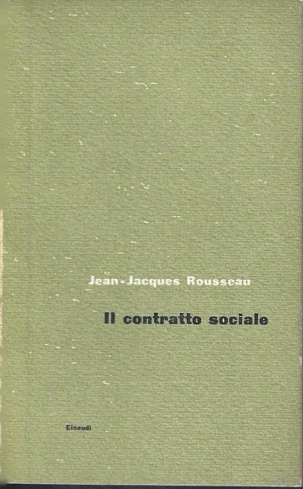 Il contratto sociale